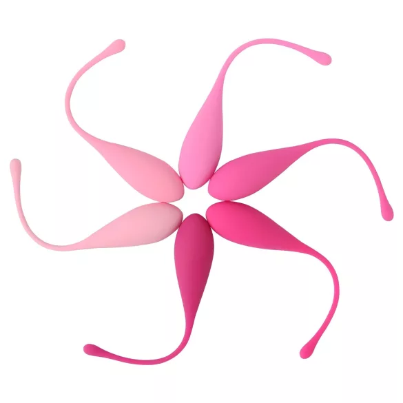 Sex HD Eier - 6er Set Liebeskugeln (pink)