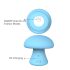 Magic Mushroom - Akku-Gesichtsmassager (Blau)