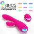 Sex HD Musen - Akku, wasserdichter Wärmvibrator (Pink)