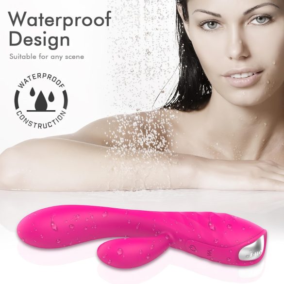 Sex HD Muses - Akku, wasserdichter Heizvibrator (pink)