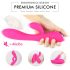 Sex HD Musen - Akku, wasserdichter Wärmvibrator (Pink)