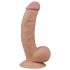 Lovetoy Ultra Soft – Flexibler, naturgetreuer Dildo, 21,5 cm (hautfarben)