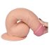 Lovetoy Ultra Soft – Flexibler, naturgetreuer Dildo, 21,5 cm (hautfarben)