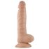 Lovetoy Real Extreme - Saugnapf Dildo - 21cm (natur)