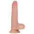 Lovetoy Nature Cock - Doppelschicht-Dildo - 18cm (natur)
