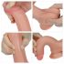 Lovetoy Nature Cock - Doppelschicht-Dildo - 18cm (natur)