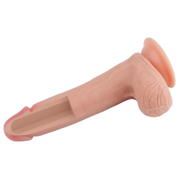 Lovetoy Nature Cock - Doppelschichtiger, realistischer Dildo 20cm (natur)