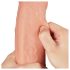 Lovetoy Nature Cock - zweischichtiges realistisches Dildo - 28cm (natur)