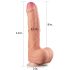 Lovetoy Nature Cock - Doppelschicht Realistischer Dildo 28cm (Naturell)