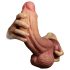 Lovetoy - zweischichtig realistischer Dildo - 26cm (natur)