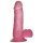 Lovetoy Jelly Studs - Haftdildo - 15cm (pink)