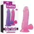 Lovetoy Jelly Studs - Saugnapf-Dildo - 15cm (pink)