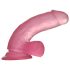 Lovetoy Jelly Studs - Haftdildo - 15cm (pink)