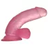 Lovetoy Jelly Studs - Saugnapf-Dildo - 15cm (pink)