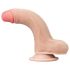 Lovetoy Sliding-Skin - Doppelschicht-Dildo - 18cm (natur)