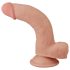 Lovetoy Sliding-Skin Doppel-Layer Dildo - 21cm (Natur)