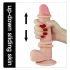 Lovetoy Sliding-Skin Doppel-Layer Dildo - 21cm (Natur)