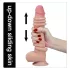 Lovetoy Sliding-Skin - Doppelschicht-Dildo - 23cm (natur)