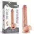 Lovetoy Sliding-Skin - Doppelschicht-Dildo - 23cm (natur)