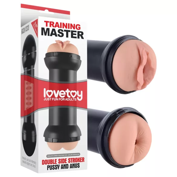 Lovetoy - Vaginal- und Anal-Masturbator (Natur)