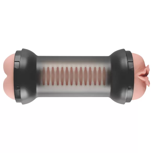 Lovetoy - Vaginal- und Anal-Masturbator (Natur)