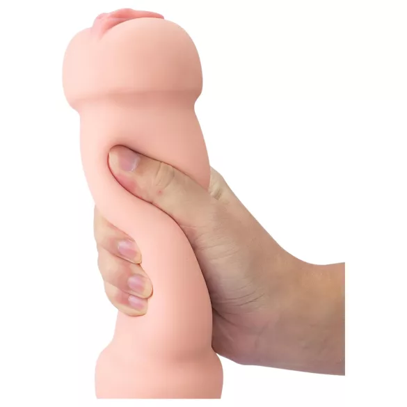 Lovetoy - Vaginal- und Anal-Masturbator (Natur)