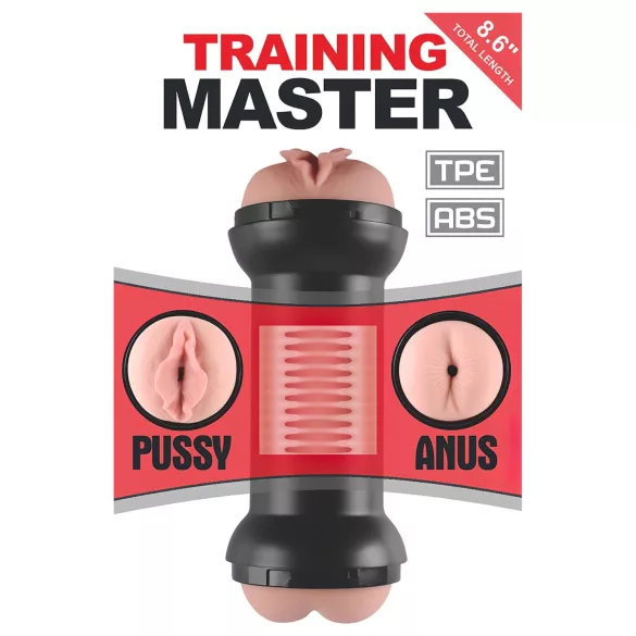 Lovetoy - Vaginal- und Anal-Masturbator (Natur)