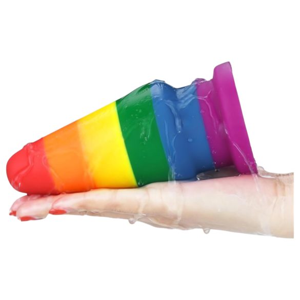 Lovetoy Prider - Regenbogen Analplug - 15 cm