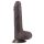 Lovetoy Sliding-Skin Doppel-Schicht Dildo - Braun, 18cm
