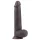 Lovetoy Sliding-Skin - zweischichtiger Dildo - 23cm (braun)