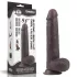 Lovetoy Sliding-Skin - zweischichtiger Dildo - 23cm (braun)