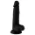 Mr. Rude - Saugnapf-Dildo mit Hoden, realistisch - 19cm (schwarz)