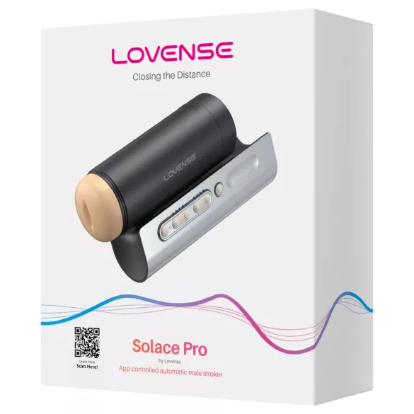LOVENSE Solace Pro - intelligenter, auf‑ und abbewegender Masturbator (schwarz)