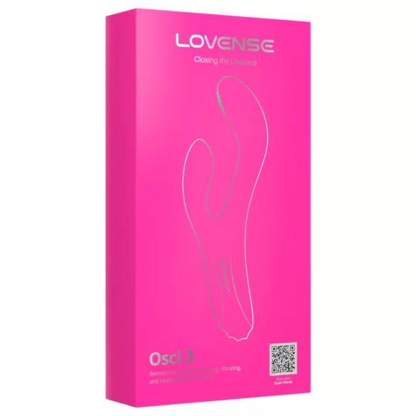 LOVENSE Osci 3 - Vibrator mit Klitorisstimulator (pink)