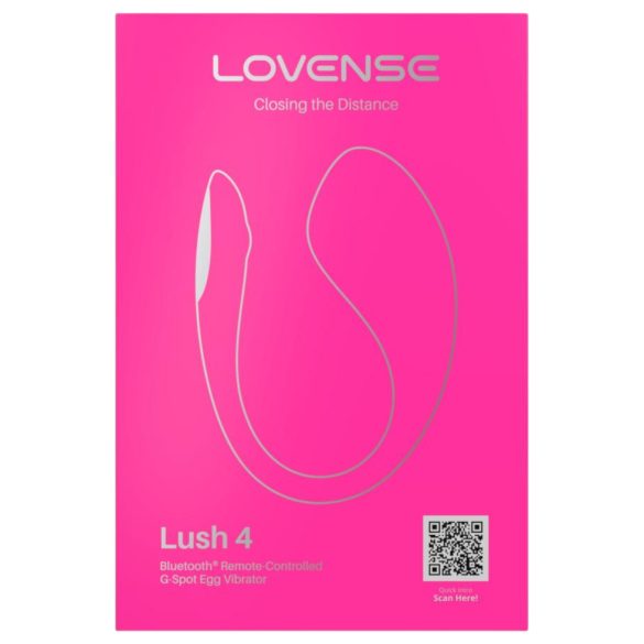 LOVENSE Lush 4 - intelligentes Vibro-Ei (pink)