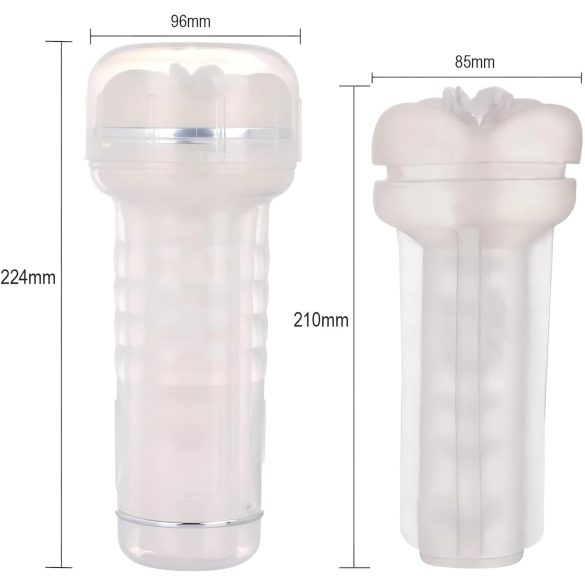 Tracy's Dog Crystal - realistische Masturbator-Muschi (transparent)