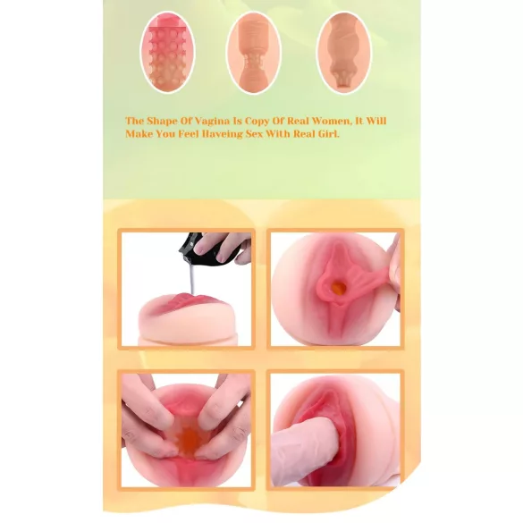 Tracy's Dog Cup - Lebensechtes Masturbator Lusterlebnis (schwarz-natur)