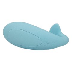 Leopardwal - intelligentes, akkubetriebenes Vibro-Ei (blau)