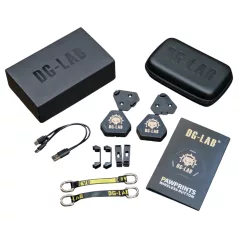 DG-LAB PawPrints - drahtloser Sensorknopf (schwarz) - 2 Stk.