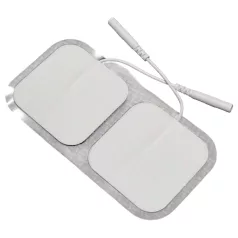   DG-LAB - selbstklebende Elektrode für Elektrostimulation (weiß) - 2 Stück