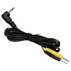   DG-LAB - Elektrodenskabel von 2,5-mm-Klinke auf 2-mm-Stecker (schwarz)