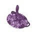 Bouncy Bliss Classic - aufblasbares Kissen mit Vibrator (lila)