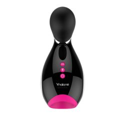   Nalone Oxxy - intelligente vibrierende Verwöhn-Lippen (Schwarz-Pink-Weiß)