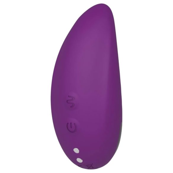 Vibeconnect - Lila Akku-Klitorisvibrator, wasserdicht