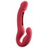 Honey Play Box Harmony Duo - Intelligenter Auflege-Vibrator mit Zunge (Rot)