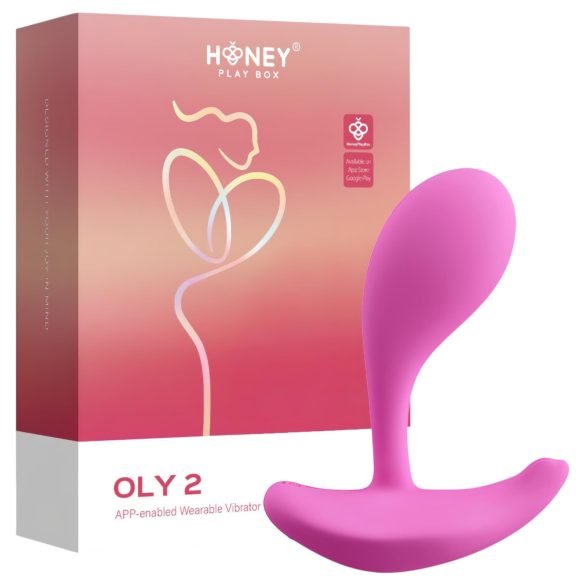 Honey Play Box Oly 2 - Intelligenter G-Punkt- und Klitoris-Stimulator (Pink)