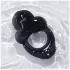 Honey Play Box Anello - Intelligenter Vibrations-Penis- und Hodenring (Schwarz)