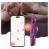 Honey Play Box Gem - Intelligenter G-Punkt- und Klitoris-Vibrator mit Perlen (Lila)