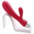 Cotoxo Delphin Duo - Akku-Klitorisvibrator (rot)