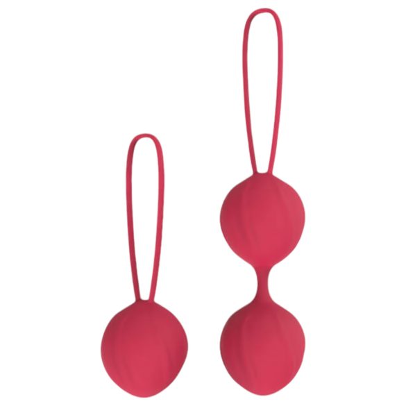 Cotoxo Cherry - 2-teiliges Ben Wa Kugel Set (Rot)